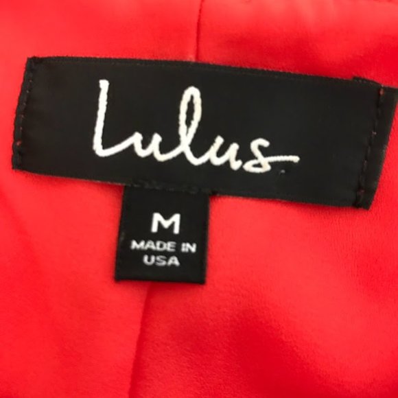 Lulu's Red Camisole Slip Dress - Picture 2 of 6